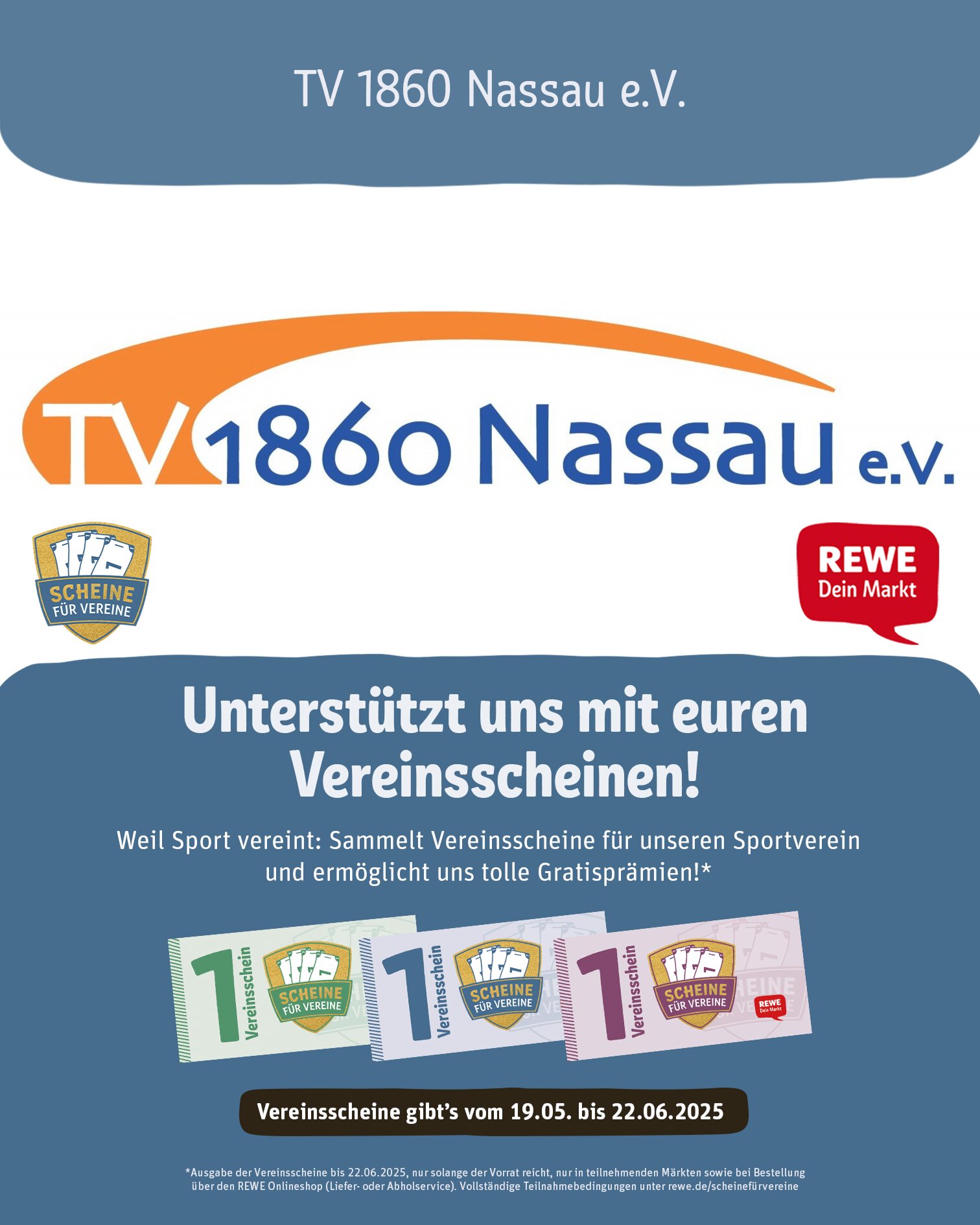 ScheineFuerVereine 2025 Aktionsstart Posting 4x5